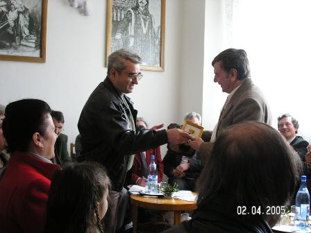 Omagiu la Huși, 2 aprilie 2005